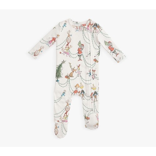 Dr. Seuss's The Grinch™  Festive Lights Organic Cotton Baby Pajama