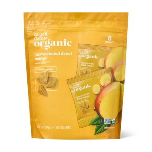 Organic Unsweetened Dried Mango - 10oz/8ct - Good & Gather™