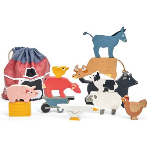 Stacking Farmyard - Tender Leaf Toys | Maisonette