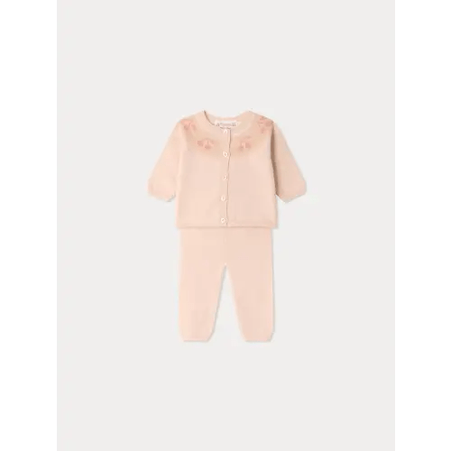 Bonpoint Jenny Set - Cherry Jacquard