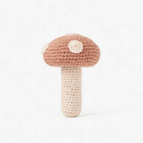 MUSHROOM KNIT BABY RATTLE – Baby Shoppe