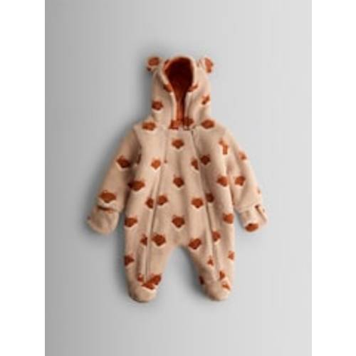 Buy JoJo Maman Bébé Orange Fox Cosy Borg Character Pramsuit from Next USA