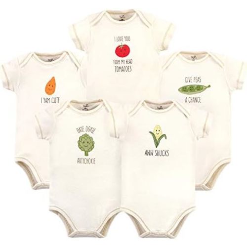 Touched by Nature Unisex Baby Organic Cotton Bodysuits