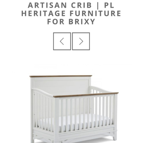 Artisan Crib | PL Heritage furniture for Brixy