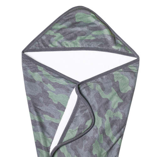 Premium Baby Knit Hooded Towel - Hunter