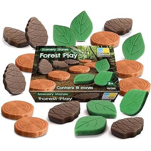 Yellow Door Scenery Stones – Forest Play, Set of 18