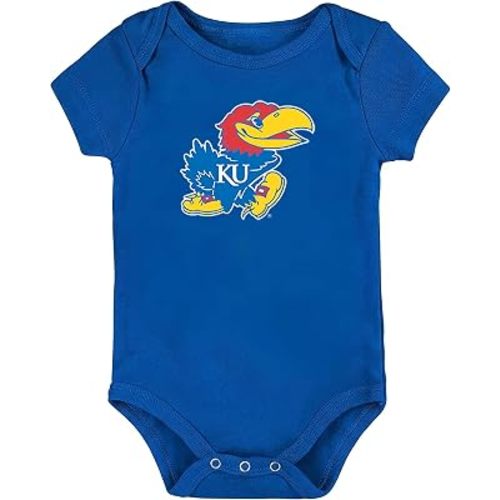 Kansas Jayhawks Collegiate Licensed LOGO Baby Bodysuit