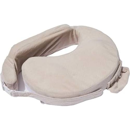 My Brest Friend Nursing Pillow - Deluxe - Soft Sand | Enhanced Ergonomic Design for Ultimate Breastfeeding Support for Mom & Baby - Adjustable Backrest and Handy Side Pocket