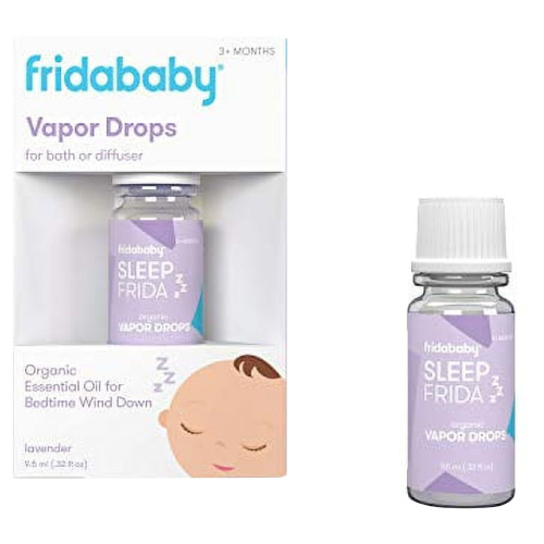 FridaBaby Natural Sleep Vapor Bath Drops for Bedtime Wind Down by Frida Baby, White