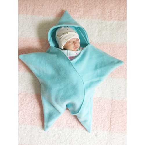 Baby Starfish Blanket/baby winter wear/Baby Snuggle Sack/Starfish Snuggle Sack/Swaddle Sack/Baby Bedding