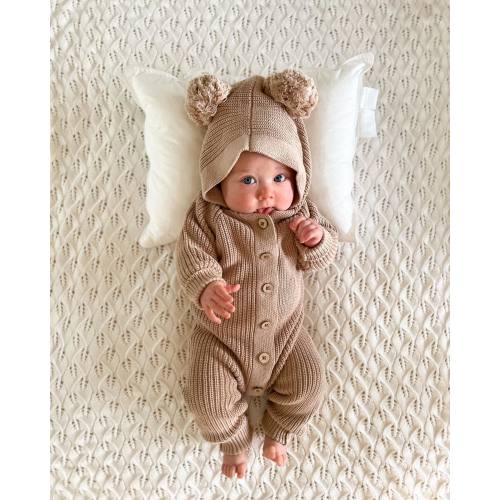 Baby Winter Knit Jumpsuit