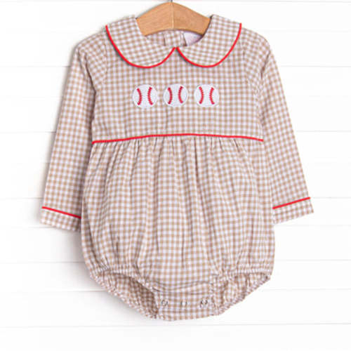 Seventh Inning Stretch Applique Bubble, Tan – Stitchy Fish