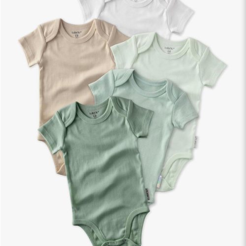 Butterblu Avery Multipack Short Sleeve Bodysuits 100% Organic Cotton