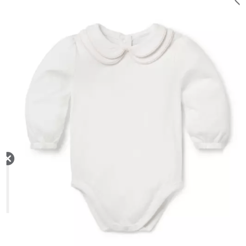 Baby Double Collar Bodysuit