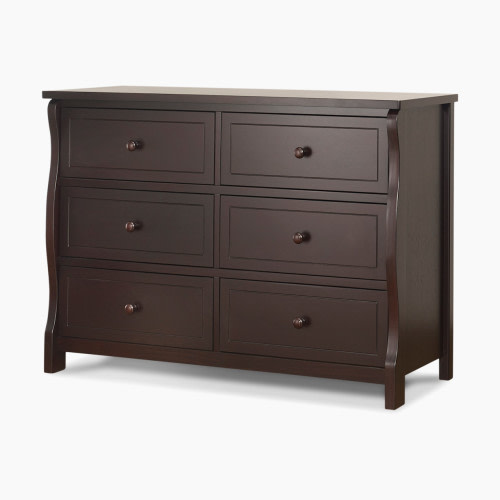 Sorelle Princeton Elite Double Dresser - Espresso