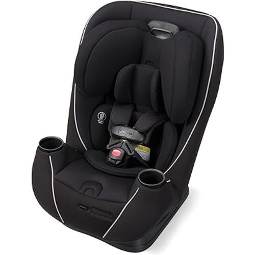 Maxi-Cosi Pria Max 3-in-1 Convertible Car Seat, Infant to Toddler Car Seat, ClipQuick Magnetic Chest Clip, Quick-Install Latch, Machine-Washable Cover, 5-100 lbs, Caspian Caviar