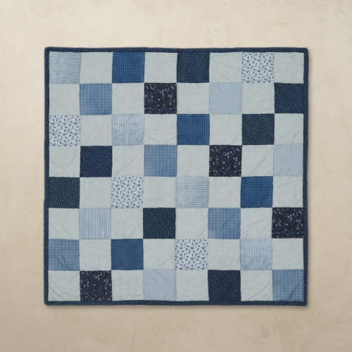 Organic Cotton Play Mat | Patchwork