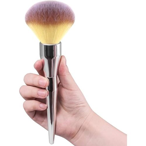 Foundation Brush,Daubigny Large Powder Brush Flat Arched Premium Durable Kabuki Makeup Brush Perfect For Blending Liquid,Cream and Flawless Powder,Buffing, Blending,Concealer …