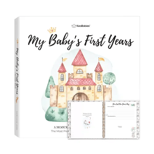 KeaBabies
Craft Baby Memory Book, First 5 Years Baby Books, 90 Pages Keepsake Milestone Journal for Baby Girls, Boys