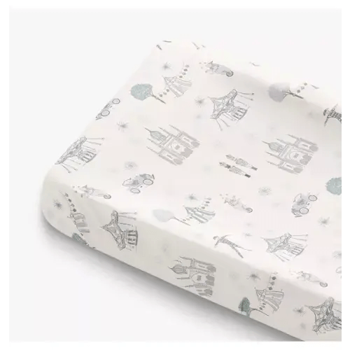 Brands We Love Adventures in Wonderland Changing Pad Cover - Aqua by Janie and Jack