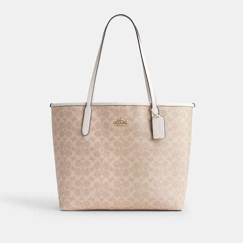 COACH® Outlet | City Tote Bag In Signature Canvas