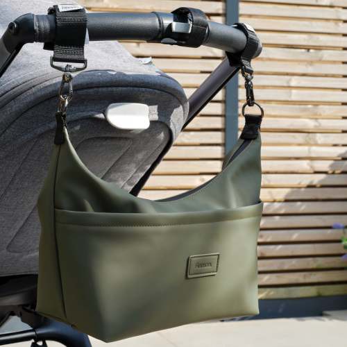 FIA Eco Stroller Organiser with Stroller Clips - Khaki – Finnson-uk