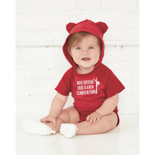 Move Over Dad Lineman baby