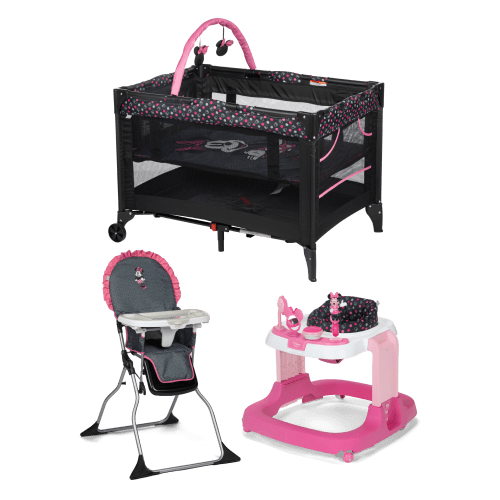 Disney Baby Modern Minnie At Home Essentials Bundle