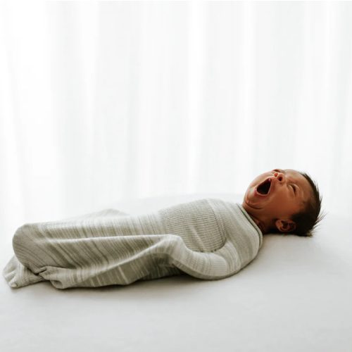Bamboo Blend Mint Swaddle Sleep Sack - Small ( 6-12 pounds)
