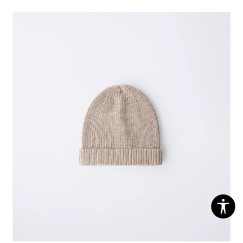 PEARL KNIT HAT - Sand / Marl | ZARA United States