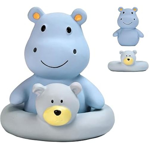 Tiny Marvels Baby Bath Toys for 6 Months & Up, Mold Free No Hole Bath Toys, BPA Free Floating Toddler Bath Toys, Safe Kids Bath Toys for Tub & Pool