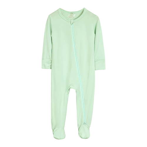 Toddler Romper Baby Boy One-Piece Infant Girl Cotton for 3-6 Months Baby Footed Long Sleeve Baby Pajamas With Zipper Cotton Infant Sleepers