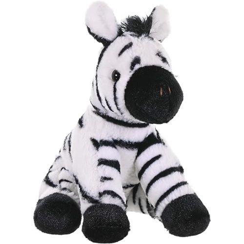 Wild Republic Zebra Baby Plush, Stuffed Animal, Plush Toy, Gifts for Kids, Cuddlekins 8 Inches