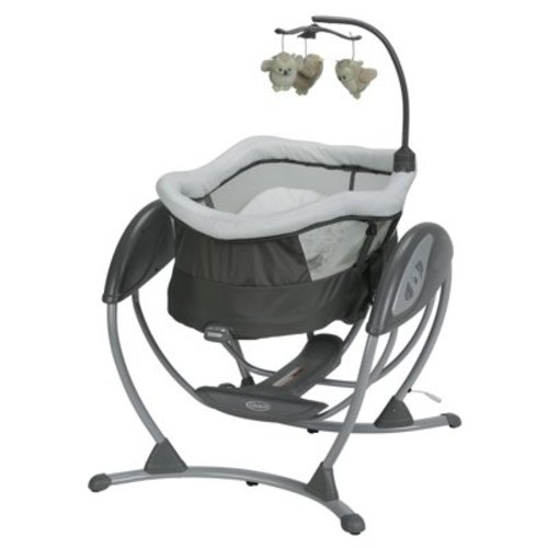 Graco DuoGlider Gliding Baby Swing, Percy