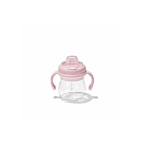 Oxo Tot Transitions Soft Spout Sippy Cup with Removable Handles - 6 ounces - Blossom - Walmart.ca