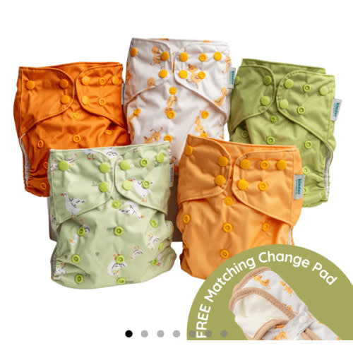Spring Flock Value Bundle + Free Change Mat – Kinder Cloth Diaper Co.
