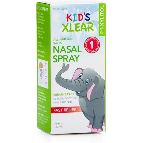 Xlear Kid's Sinus Care Spray - .75 oz, Pack of 3