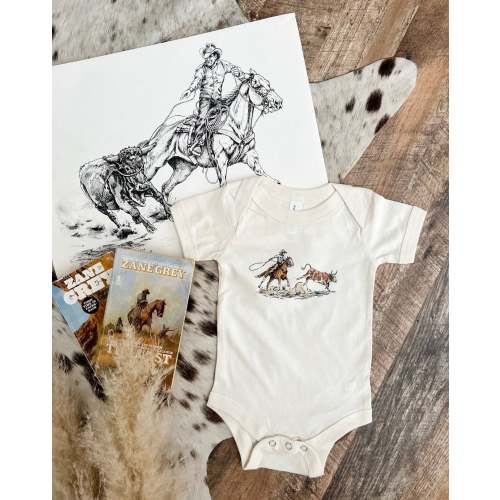 Cody Roper S/S Onesie (Infant)(Cream) – theFRINGEDpineapple