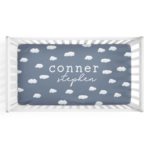Sweet Dreams Personalized Crib Sheet
