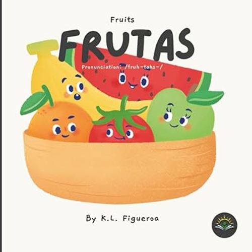 Frutas: Libros divertidos en español para niños