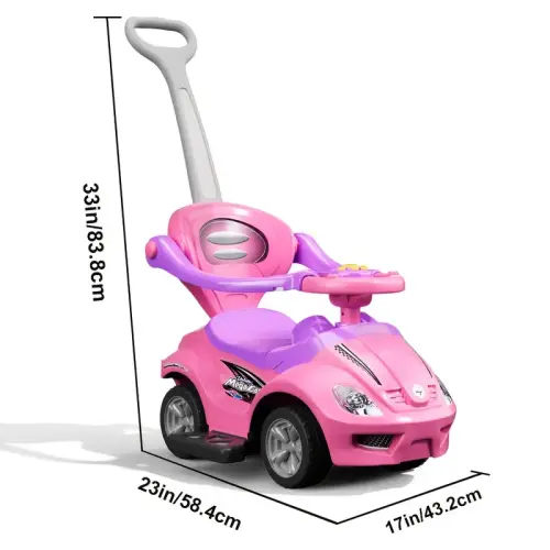 3 in 1 childrens toy stroller ride walker push cart multi - Temu