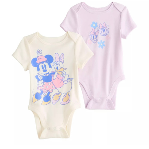 Disney's Minnie Mouse & Daisy Duck Baby & Toddler 2-Pack Bodysuit by Jumping Beans®