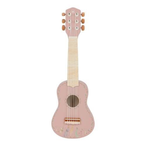 Wooden guitar - Pink - Safari Friends