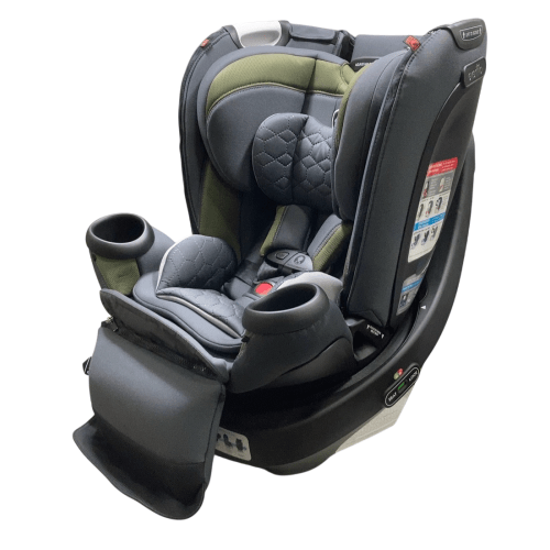 Evenflo Revolve 360 Extend All-in-One Rotating Car Seat with Quick Clean Cover, 2024, Rockland Green