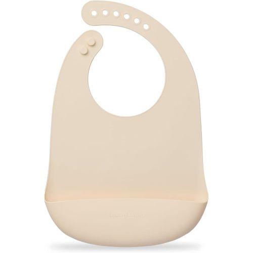 Loulou Lollipop Soft, Waterproof Silicone Feeding Bib