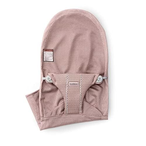 BabyBjörn Fabric Seat for Bouncer, Mesh, Dusty Pink