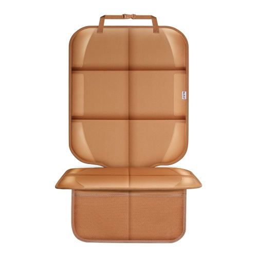 Meolsaek Car Seat Protector for Child Car Seat, Durable 600D Fabric Waterproof Car Seat Cover with Thick Pad Non-Slip Backing (No Imprints)