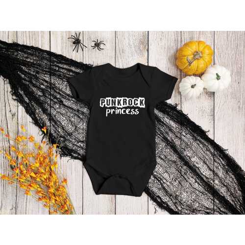 Punkrock princess Bodysuit, Baby, Funny, Humor, Nerdy, Emo, Gifts for Baby Shower, Gifts for New Moms, Unisex