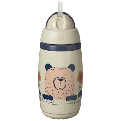 Tommee Tippee Insulated Straw Toddler Sippy Cup (9oz, 12+ Months, 1 Count) | Leak-Proof, Shake-Proof