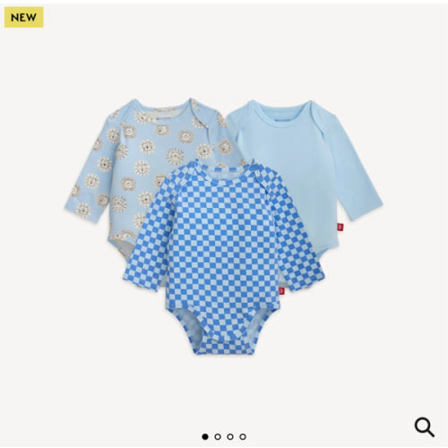 Magnetic 3-Pack Bodysuit